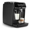 Espresso automāts Philips EP2334/10 – pilnībā automātisks galda virsmas, iebūvēta keramikas dzirnaviņas, piena tvertne, AquaClean filtrs, skārienekrāns, melns