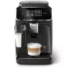 Espresso automāts Philips EP2334/10 – pilnībā automātisks galda virsmas, iebūvēta keramikas dzirnaviņas, piena tvertne, AquaClean filtrs, skārienekrāns, melns