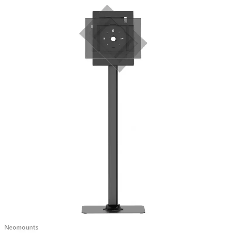 Galda planšetdatora statīvs Neomounts FL15-627BL1 — universāls, bloķējams, maksimālā slodze 3 kg, melns