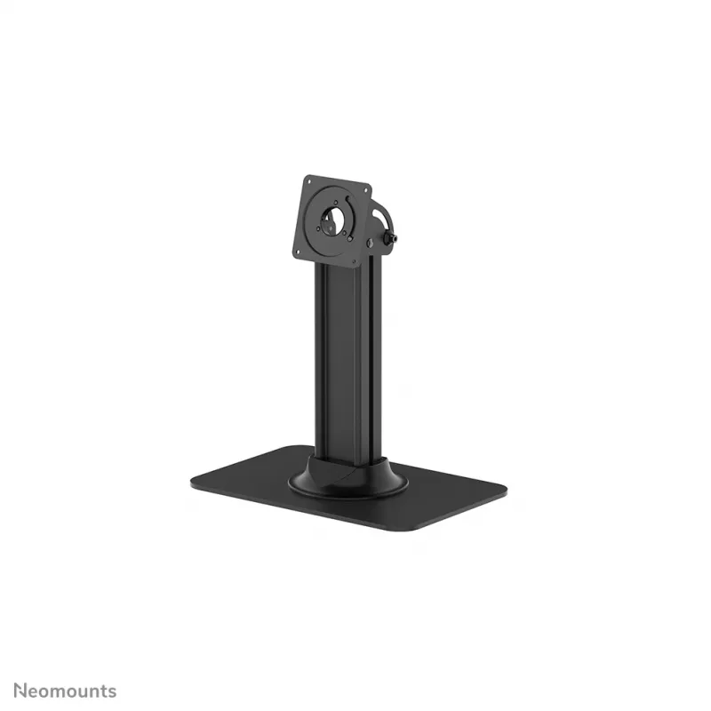 Planšetdatora galda statīvs Neomounts DS15-631BL1 — universāls bloķējams turētājs, atbalsta līdz 3 kg, melns
