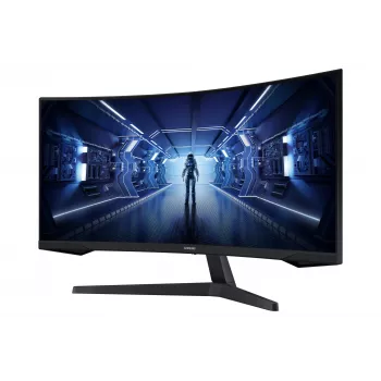 Samsung G55T datora monitors 86.4 cm (34 collas) 3440 x 1440 pikseļi UltraWide Quad HD LED melns