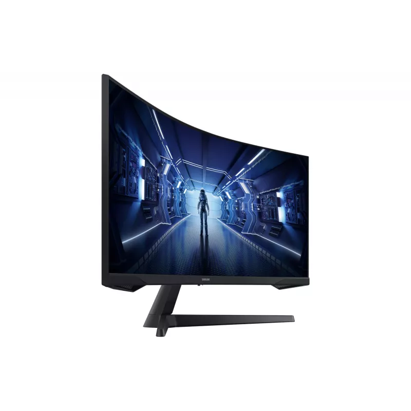 Samsung G55T datora monitors 86.4 cm (34 collas) 3440 x 1440 pikseļi UltraWide Quad HD LED melns