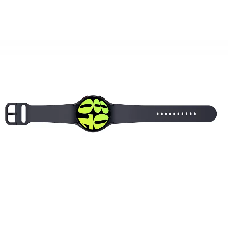 Samsung Galaxy Watch6 3.81 cm (1.5 inch) OLED 44 mm Digital 480 x 480 pikseļi Skārienjūtīgs Grafīts Wi-Fi GPS (satelītu)