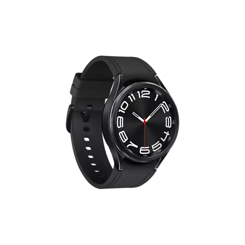 Samsung Galaxy Watch6 Classic SM-R955F 3,3 cm (1,3 collas) OLED 43 mm digitāls 432 x 432 pikseļi skārienjutīgs 4G melns Wi-Fi GPS (satelīts)