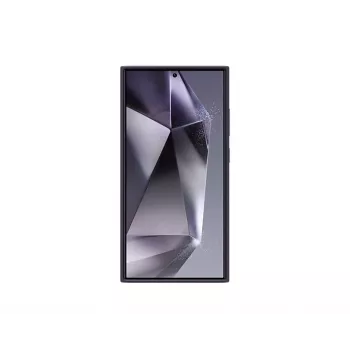 Vāciņš Samsung Galaxy S24 Ultra silikona maciņš tumši violets