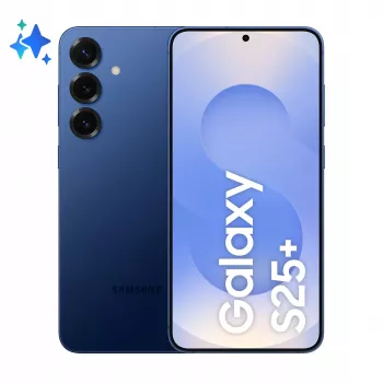 Samsung Galaxy S25+ — 6,7 collu Dynamic AMOLED 2X, Snapdragon 8 Elite, 12 GB RAM, 512 GB, 50 MP, Dual SIM, 4900 mAh, tumši zila