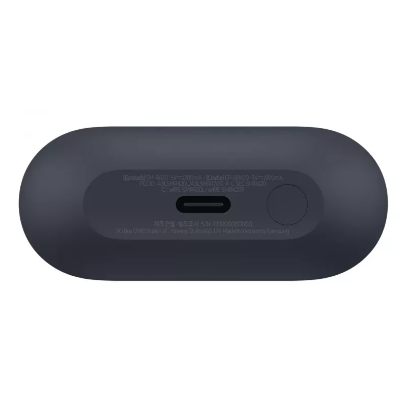 Samsung Galaxy SM-R420NZKAEUB austiņas/headset True Wireless Stereo (TWS) Ievietojamas sarunām/mūzikai Bluetooth Melns