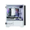 Zalman M4 balta datora korpuss Mini Tornis Melns, Balts