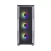 Zalman I3 Neo ATX Mid Tower PC Case Mesh front for efficient cooling Pre-installed fan 3. Midi Tower, PC, Melns