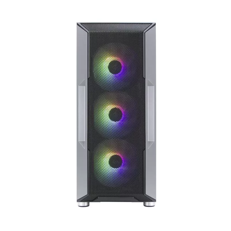 Zalman I3 Neo ATX Mid Tower PC Case Mesh front for efficient cooling Pre-installed fan 3. Midi Tower, PC, Melns