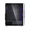 Zalman I3 Neo ATX Mid Tower PC Case Mesh front for efficient cooling Pre-installed fan 3. Midi Tower, PC, Melns