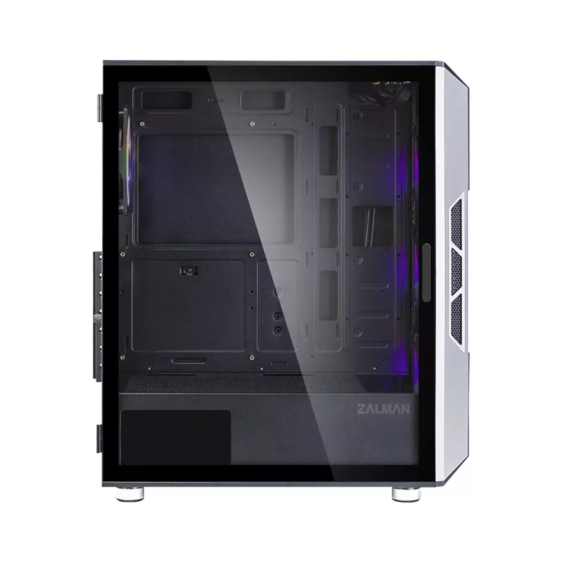 Zalman I3 Neo ATX Mid Tower PC Case Mesh front for efficient cooling Pre-installed fan 3. Midi Tower, PC, Melns