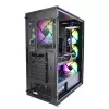 Zalman I3 Neo ATX Mid Tower PC Case Mesh front for efficient cooling Pre-installed fan 3. Midi Tower, PC, Melns