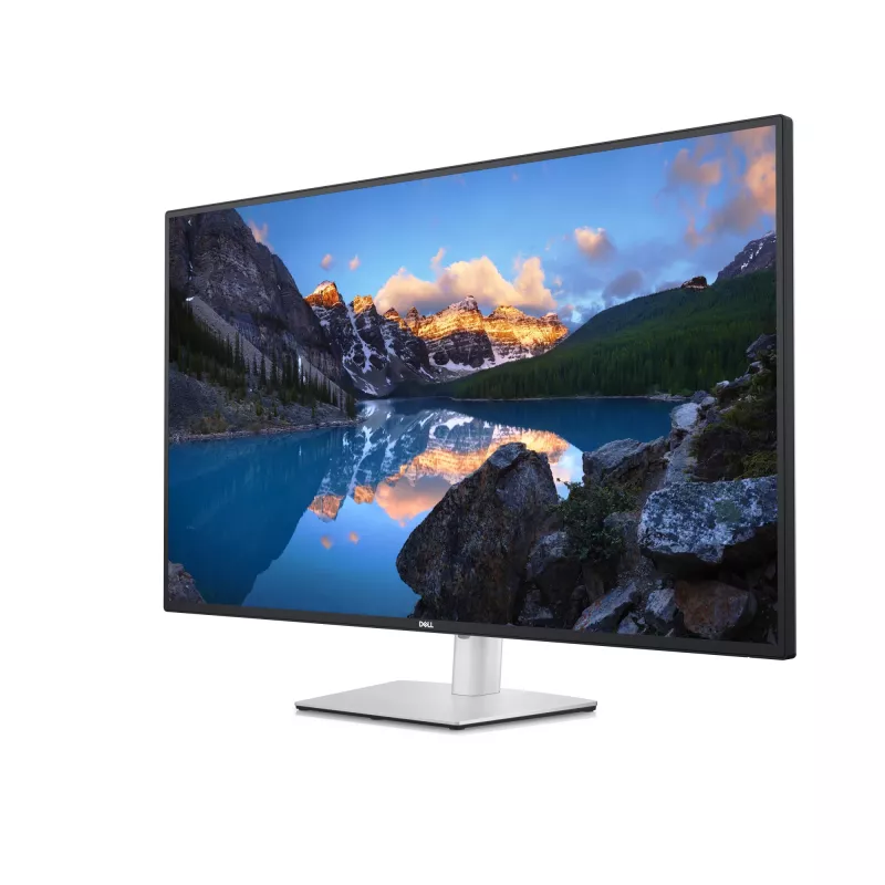 DELL UltraSharp U4323QE datora monitors 109,2 cm (43 collas) 3840 x 2160 pikseļi 4K Ultra HD LCD sudraba krāsā