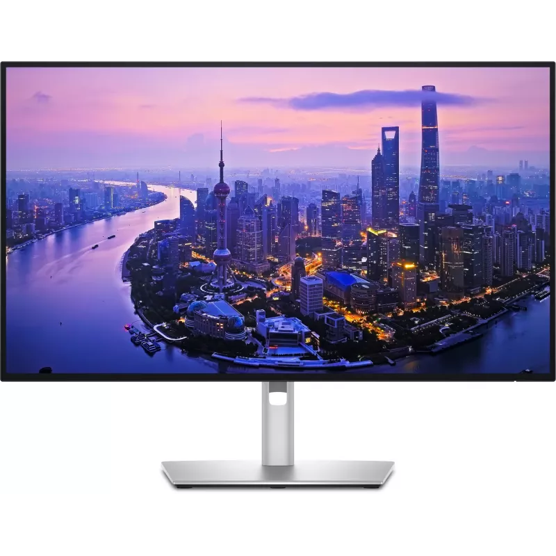 DELL UltraSharp U2725QE datora monitors 68,6 cm (27 collas) 3840 x 2160 pikseļi 4K Ultra HD LCD melns, sudrabots