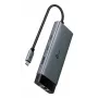 TP-Link UH6120C interfeisa centrmezgls USB Type-C pelēks