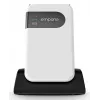 Emporia SIMPLICITYglam.4G 7,11 cm (2,8 collu) 106 g balts seniors tālrunis