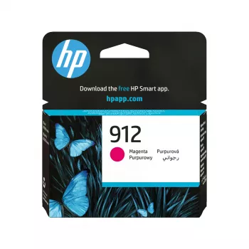 HP 912 fuksīna oriģinālā tintes kasetne, fuksīna, 1 gab., 315 lapas