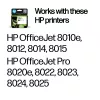 HP 912XL augstas ietilpības melns oriģinālais tintes kārtridžs