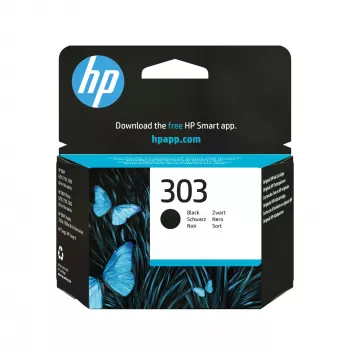 HP 303 Melns Oriģinālā Tintes Kārtridžs, Melns, 1 gab., 200 lapas