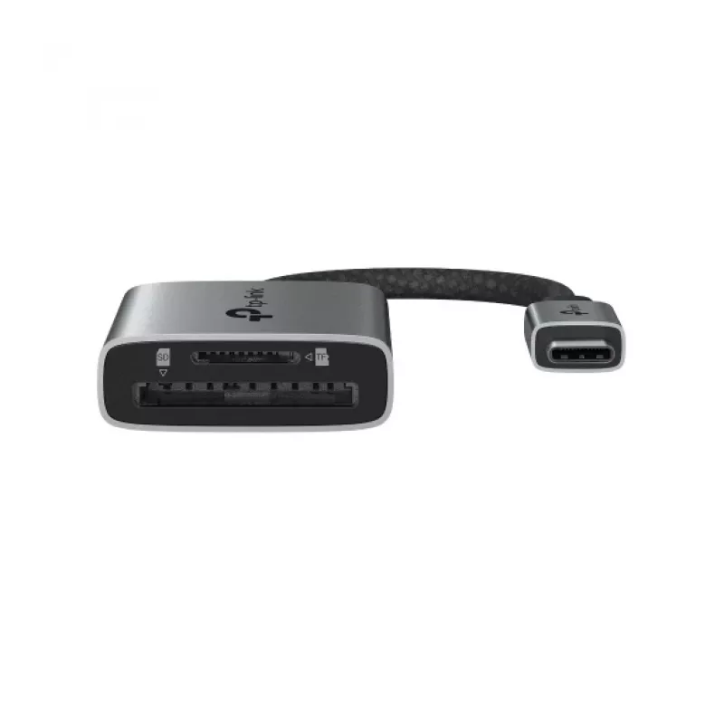 TP-Link UA430C karšu lasītājs USB 3.2 Gen 1 (3.1 Gen 1) Type-C pelēks