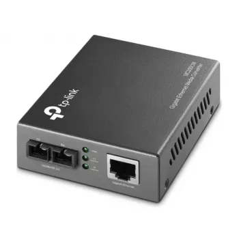 TP-Link MC200CM tīkla optiskais pārveidotājs 1000 Mbit/s 850 nm Daudzmodu Melns