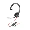 HP Poly Poly Melnswire 5220 Stereo USB-A austiņas