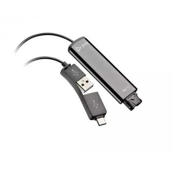 HP Poly DA75 USB uz QD melns adapteris TAA