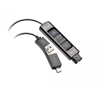 HP Poly DA85-M USB uz QD melns adapteris TAA