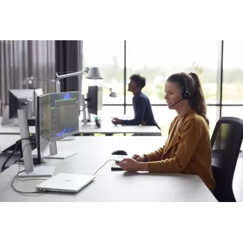 HP Poly EncorePro 525 Microsoft Teams sertificēta stereo austiņa ar USB-A