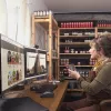 HP Poly Voyager Free 60+M UC Carbon Melns Austiņas +BT700 USB-C Adapteris +Skārienjūtīga Uzlādes Maciņa