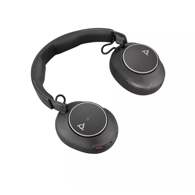 HP Poly Voyager Surround 80 UC Microsoft Teams sertificēta USB-C austiņa +USB-C/A adapteris