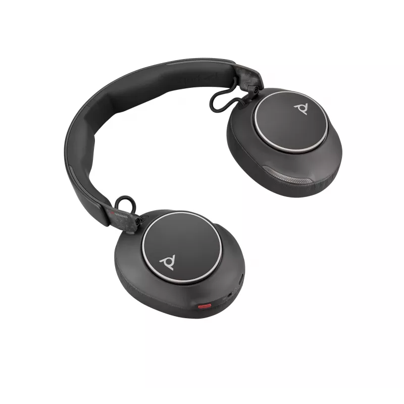 Austiņas POLY Voyager Surround 80 UC Wireless Bluetooth Music Everyday Melns