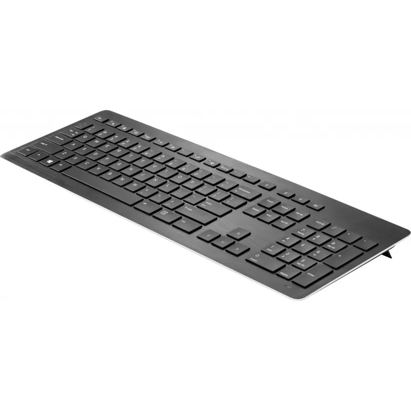 HP Wireless Premium tastatūra Pilnizmēra Melna RF Bezvadu Membrāna