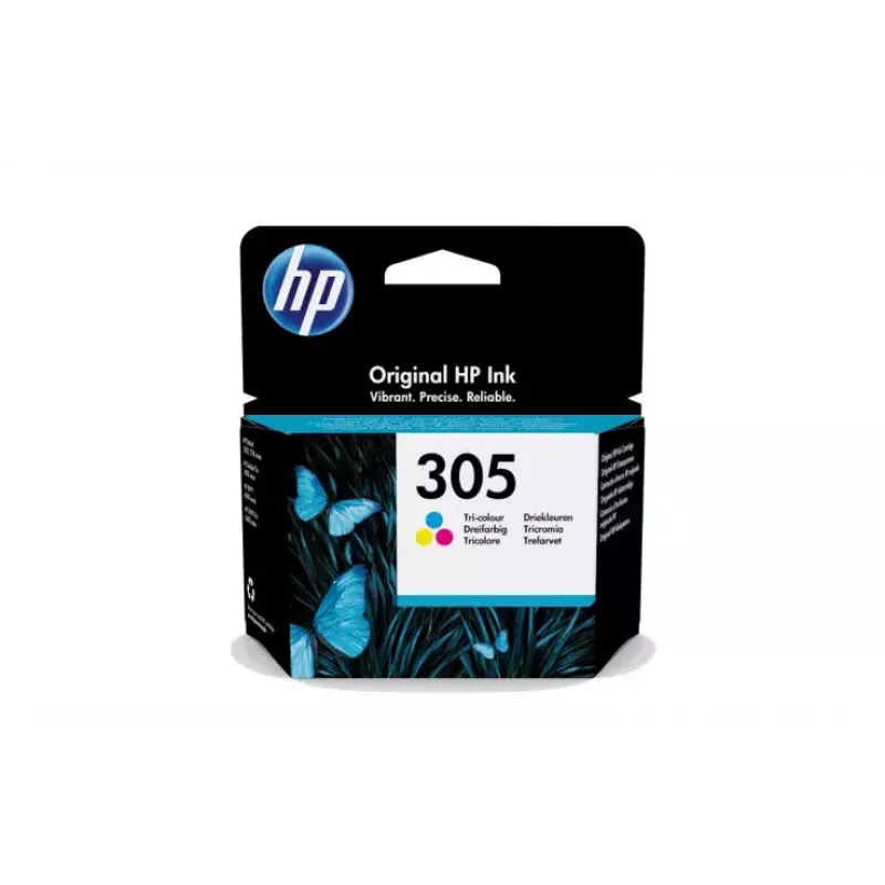 HP 305 1 gab. Oriģināla standarta ietilpība ciāns, fuksīns, dzeltens