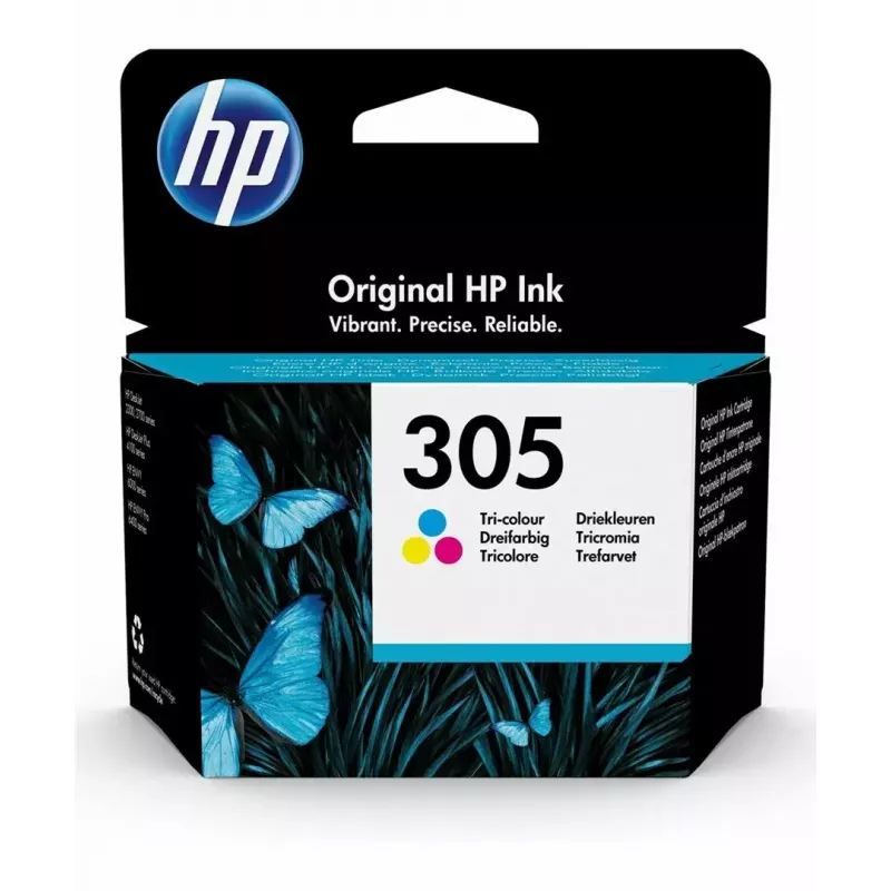 HP 305 1 gab. Oriģināla standarta ietilpība ciāns, fuksīns, dzeltens