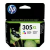 HP 305XL lielas ietilpības trīskrāsu oriģinālā tintes kasetne