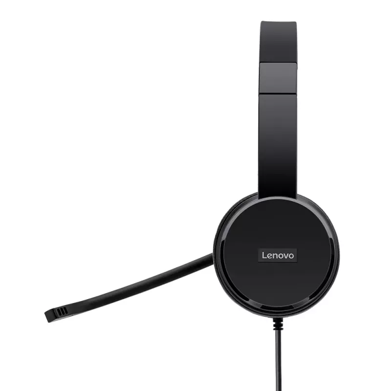 Lenovo 4XD0X88524 austiņas/ austiņu komplekts Vadu Galvas lente Birojs/Zvanu centrs Melns