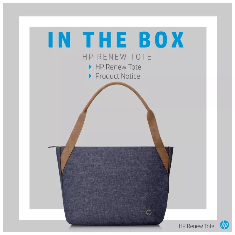 Toploader soma HP Renew 14 Navy Tote