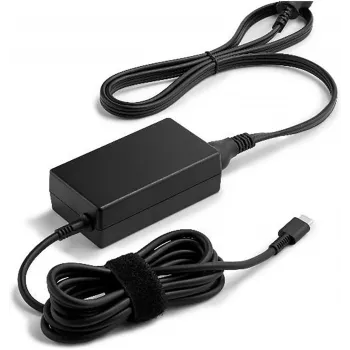 HP 65W USB-C LC strāvas adapteris portatīvajam datoram iekštelpām 65W melns