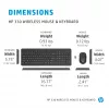 HP 330 bezvadu pele un tastatūras komplekts