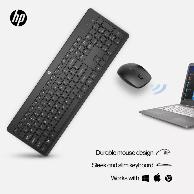 HP 230 bezvadu pele un tastatūras komplekts
