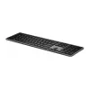 Bezvadu pilna izmēra tastatūra HP 975 — RF Wireless + Bluetooth, melna, 100% izkārtojums