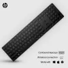 HP 450 Programmējamā bezvadu tastatūra pilna izmēra RF bezvadu USB melna