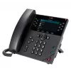 HP Poly VVX 450 12-Line IP Phone and PoE-enabled, IP Phone, Melns, Wired handset, 12 lines, LCD, 10.9 cm (4.3 inch)
