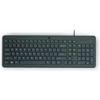 HP 150 vadu tastatūra pilna izmēra USB melna 664R5AA#ABD
