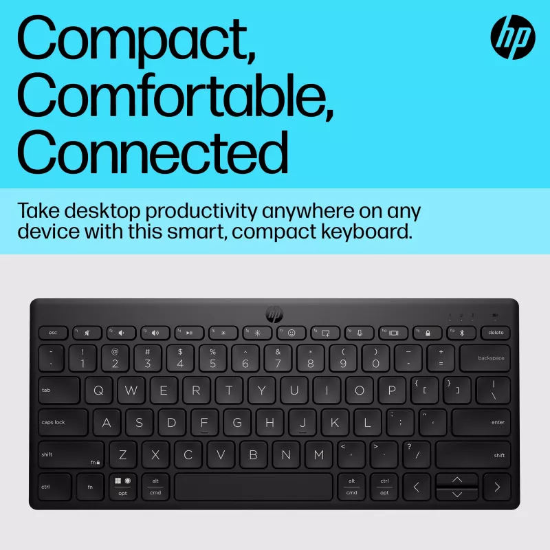 HP 350 Compact Multi-Device Bluetooth tastatūra