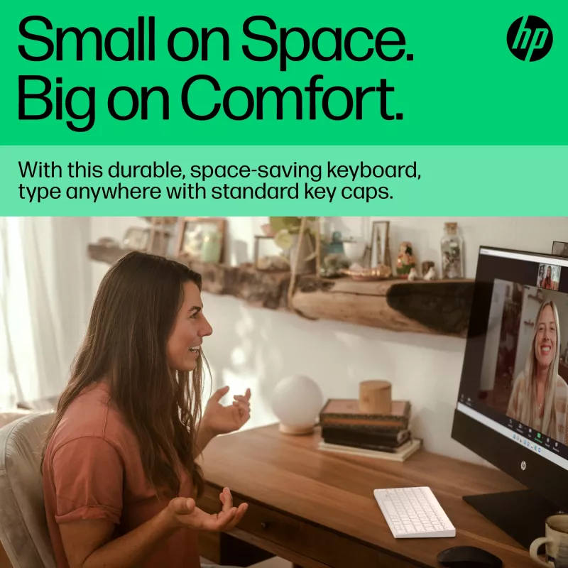 HP 350 Compact Multi-Device Bluetooth tastatūra
