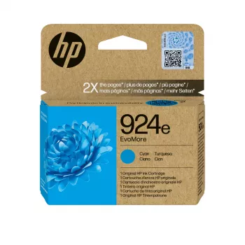 Tintes kasetne HP 924e EvoMore ciāna (Oriģināla, Augsta XL iznesība, 1 gab.)