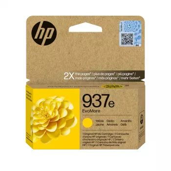 HP 937e EvoMore dzeltena Oriģināls tintes kasetne
